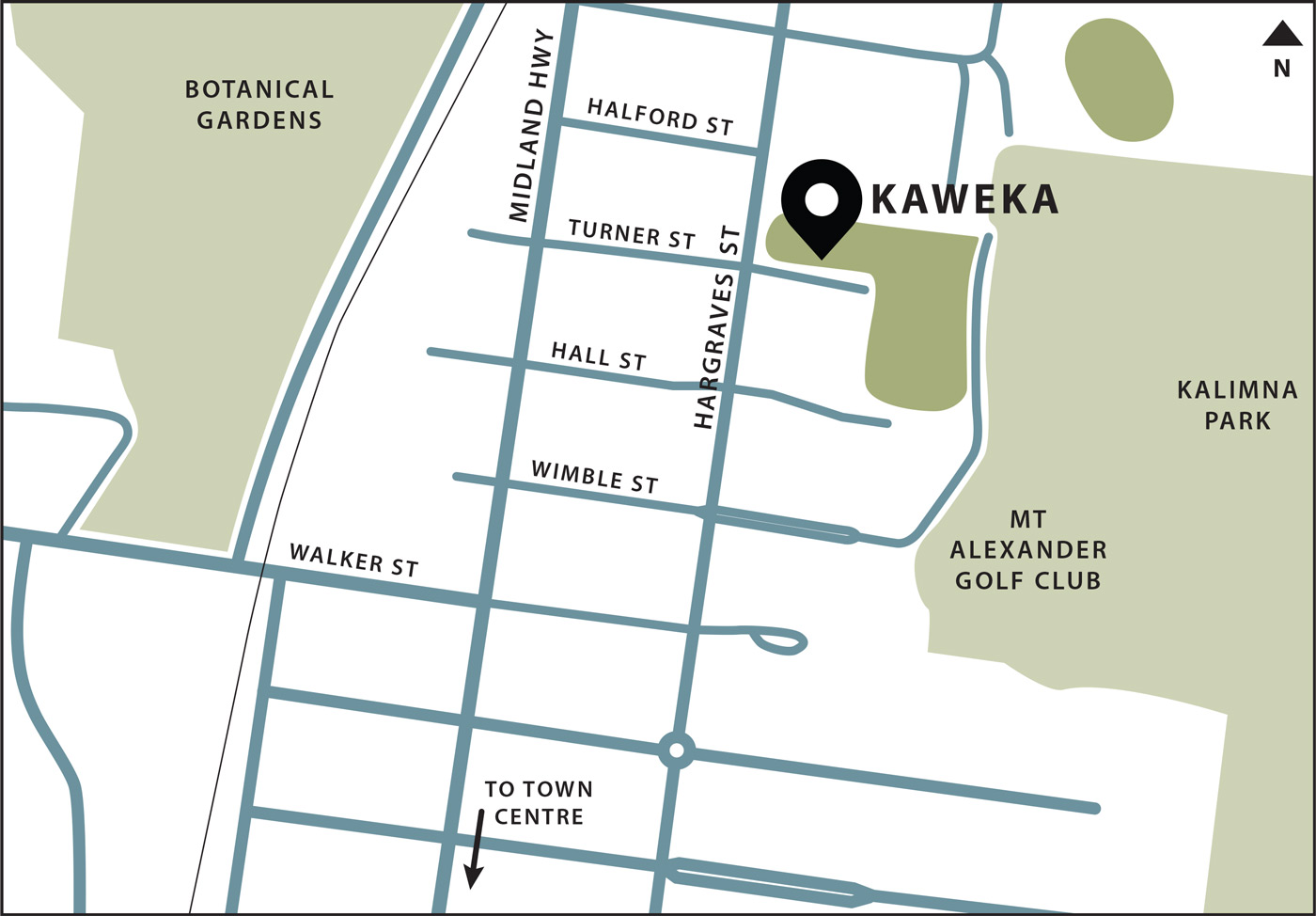 Kaweka map